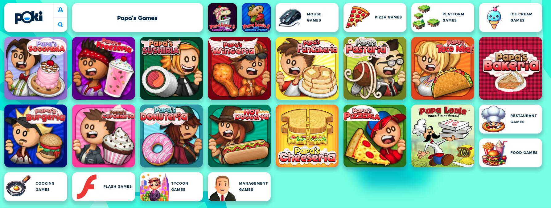 เกมทำอาหารบน Poki — ทำความรู้จักซีรีส์ Papa’s พร้อมกติกาและวิธีเล่นให้เก่งขึ้น